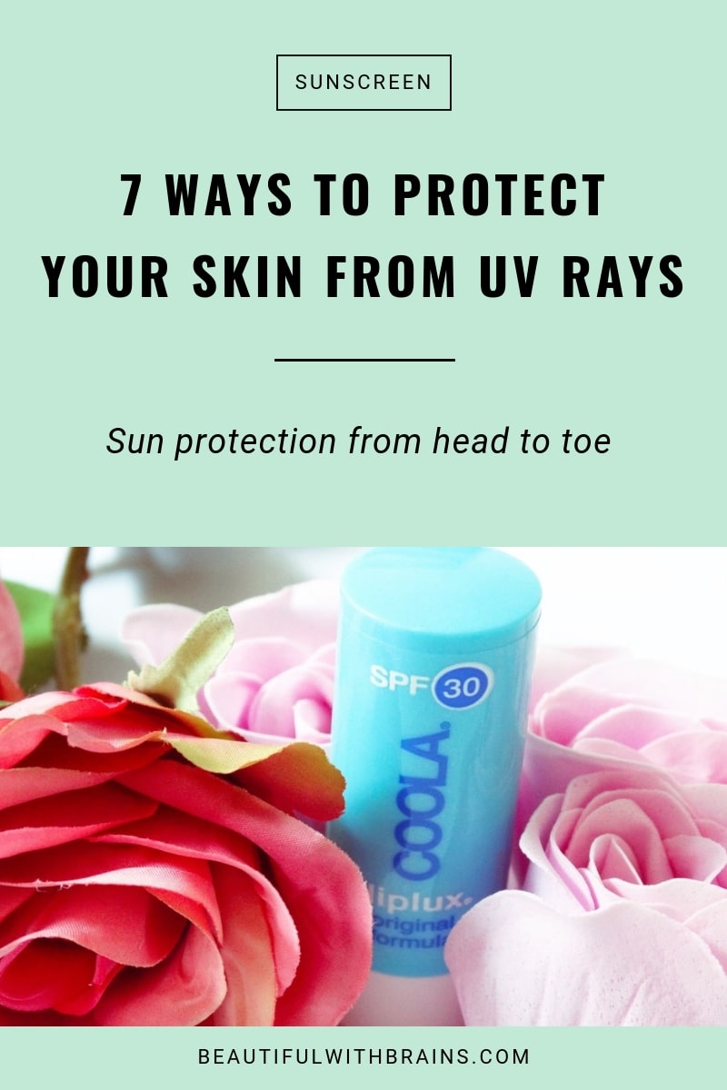 7 ways to protect your skin from the sun and UV rays