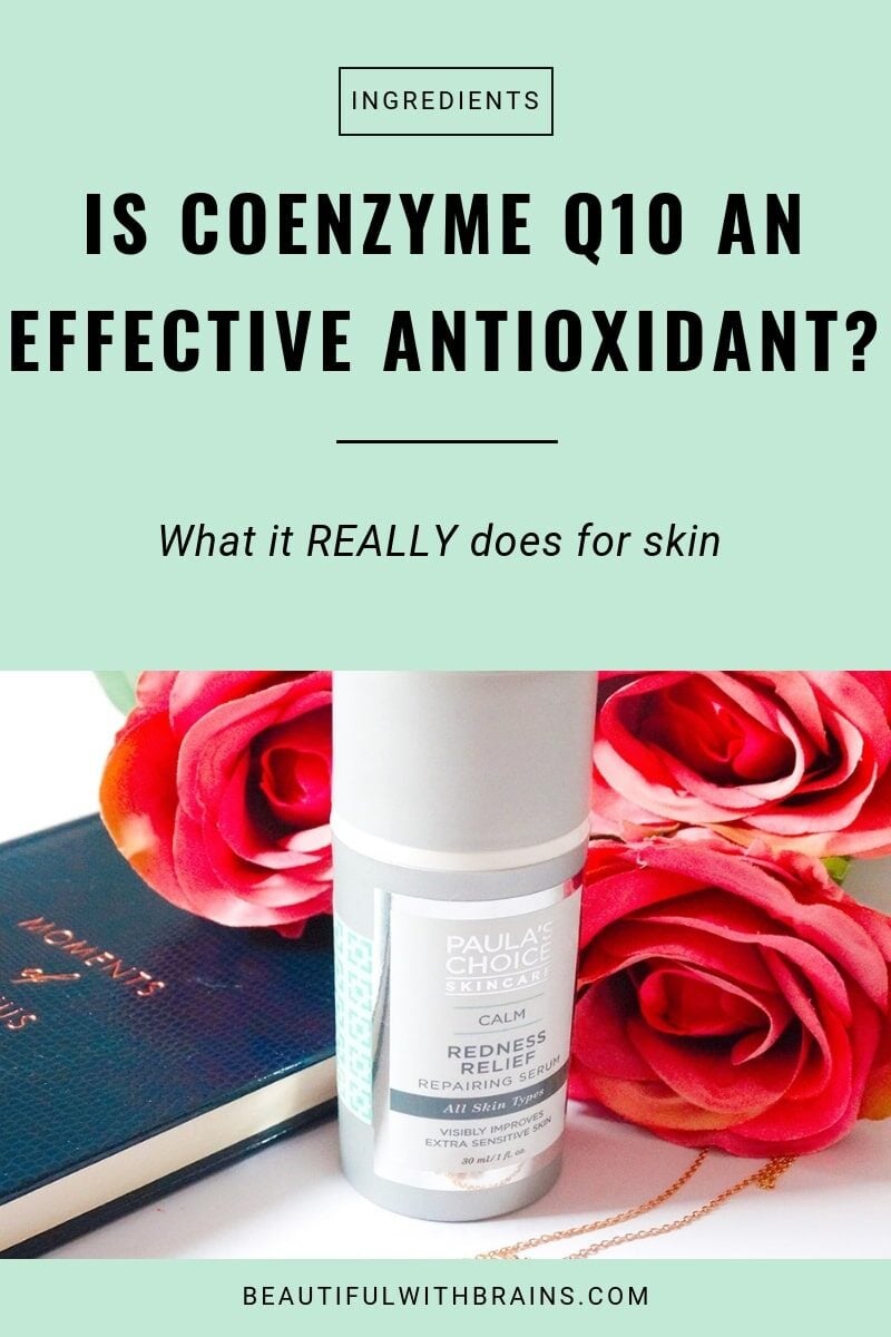 antioxidant skincare benefits of coenzyme q10