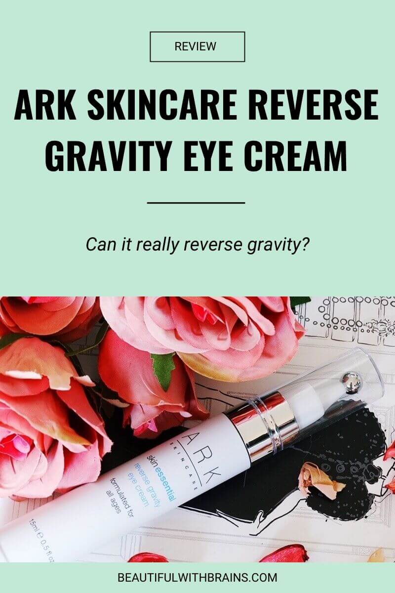 ark skincare reverse gravity eye cream review