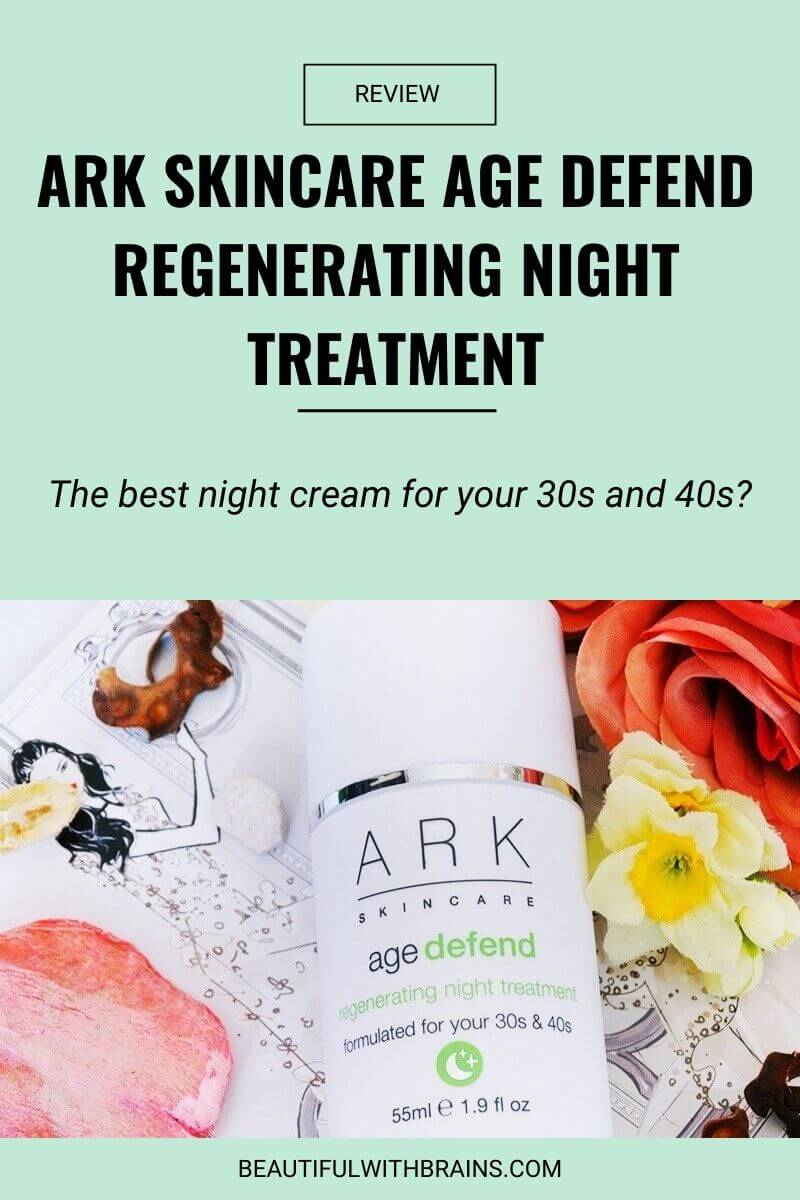 ark skincare age defend regenerating night treatment review