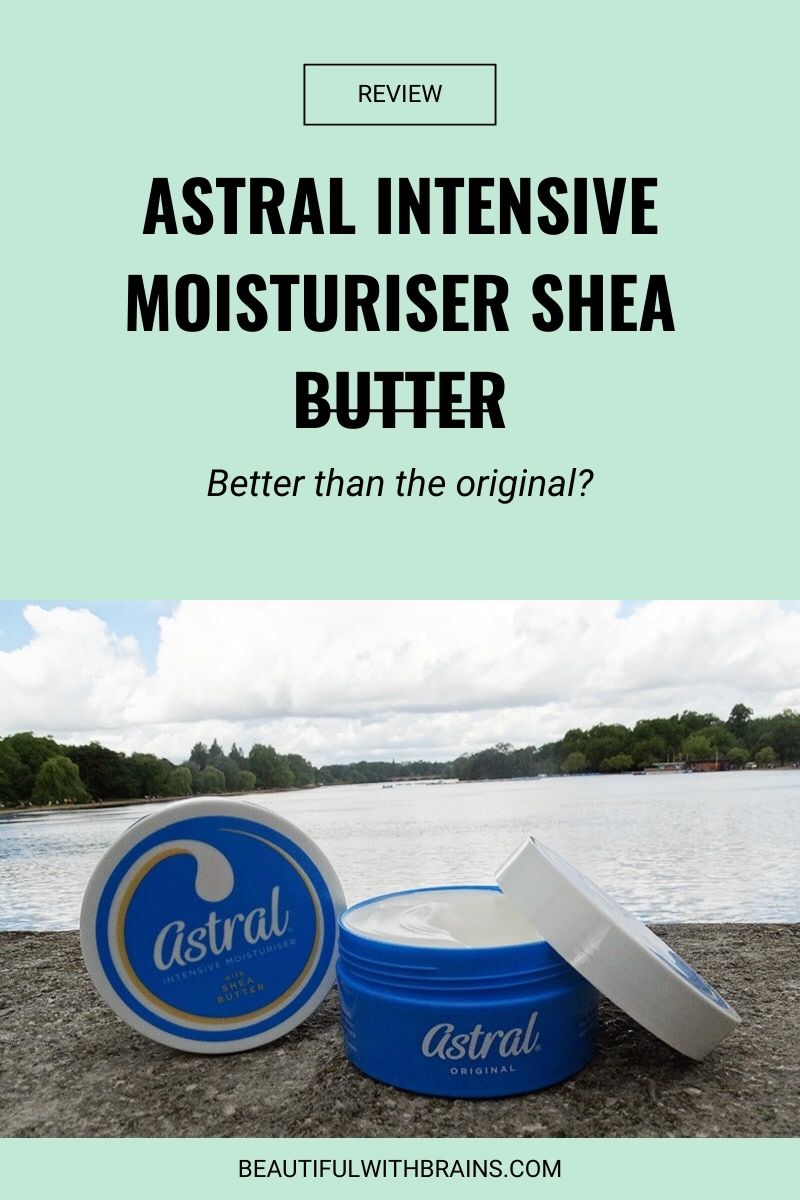 astral intensive moisturiser shea butter reviews
