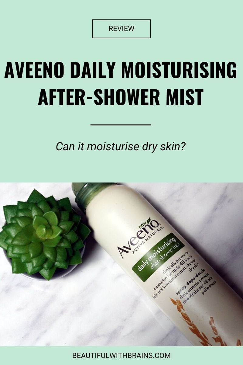 Aveeno Daily Moisturising After-Shower Mist review