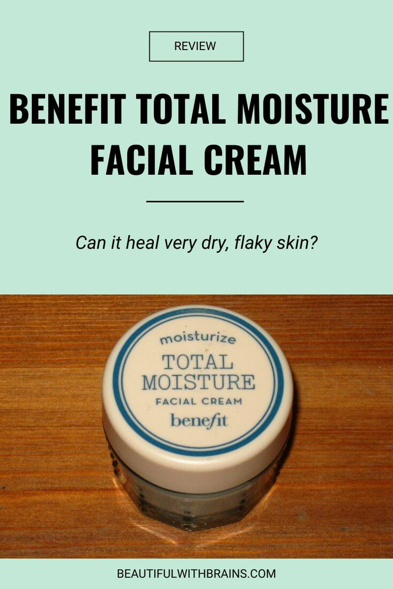 benefit total moisture facial cream review