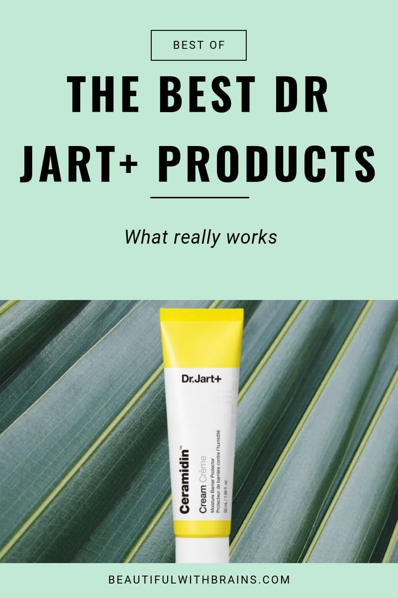 best dr jart skincare products