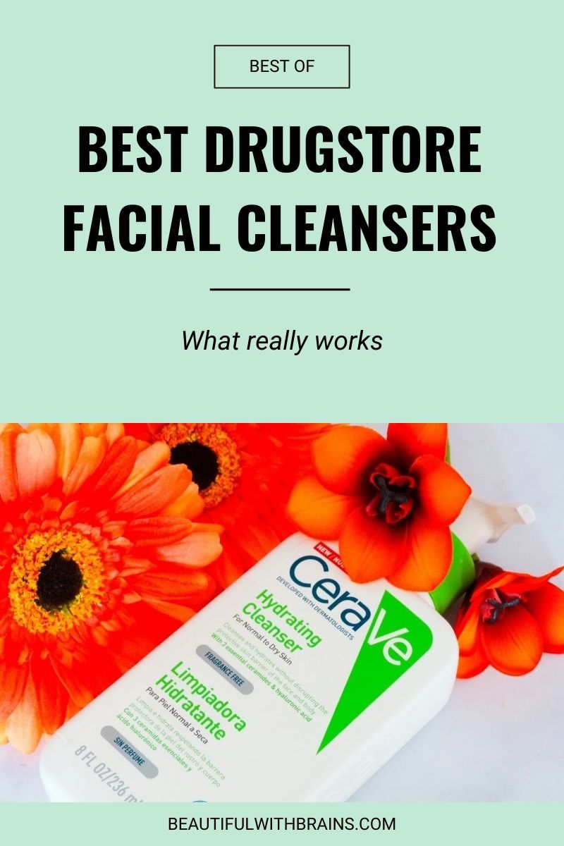 best drugstore facial cleansers