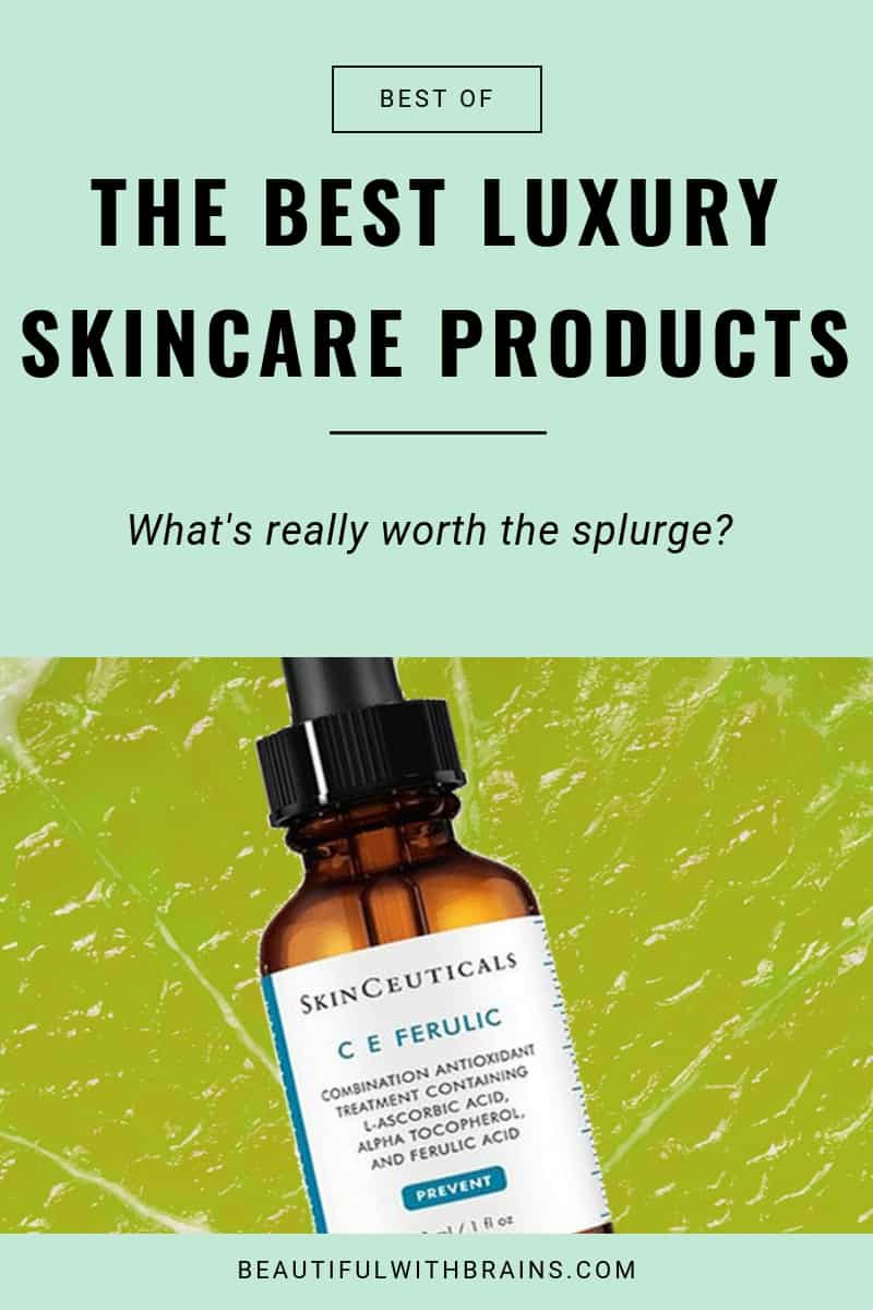 best luxury skincare products