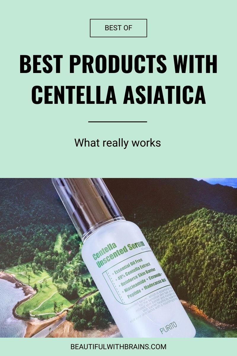 best skincare products with centella asiatica