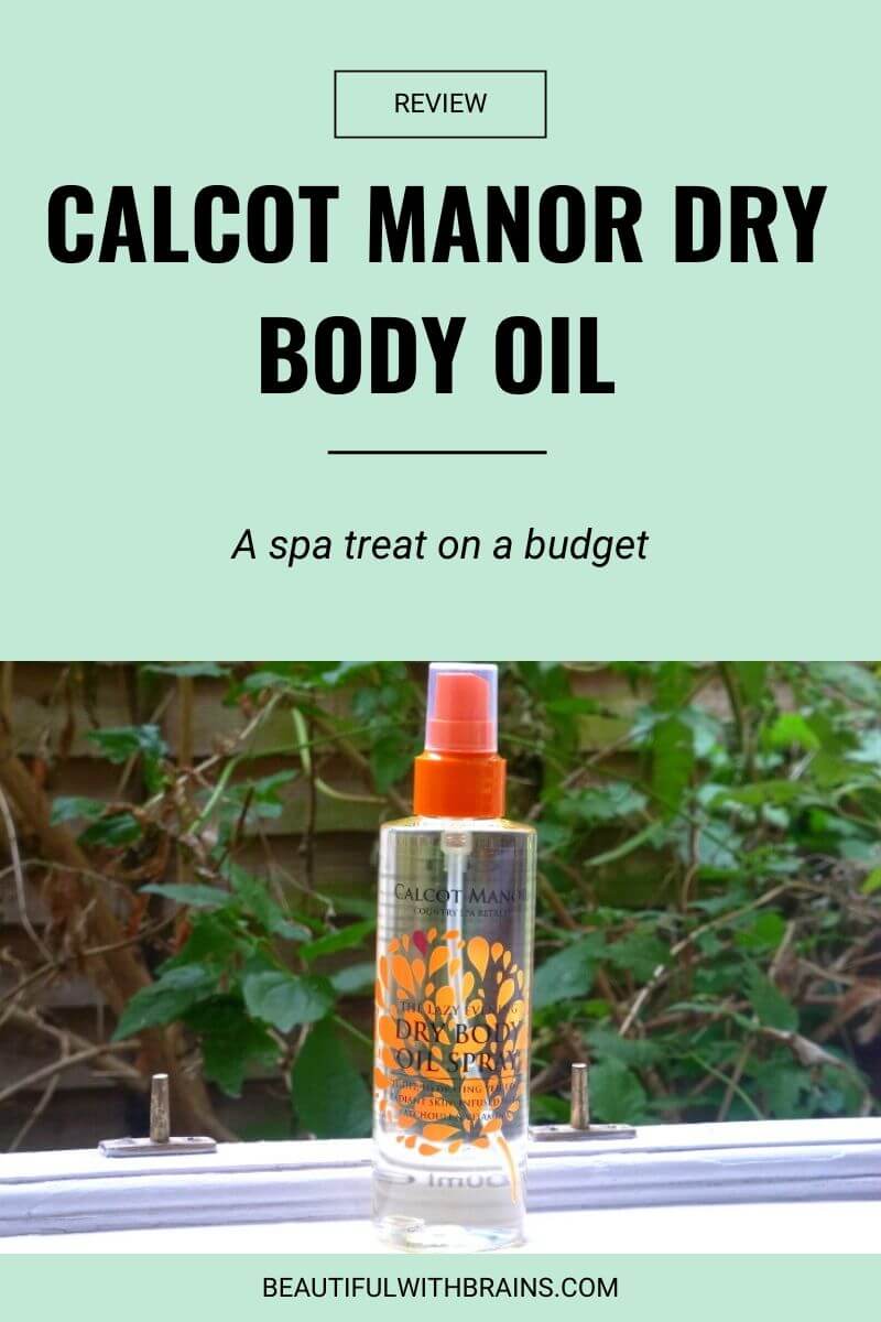 calcot manor dry body oil review