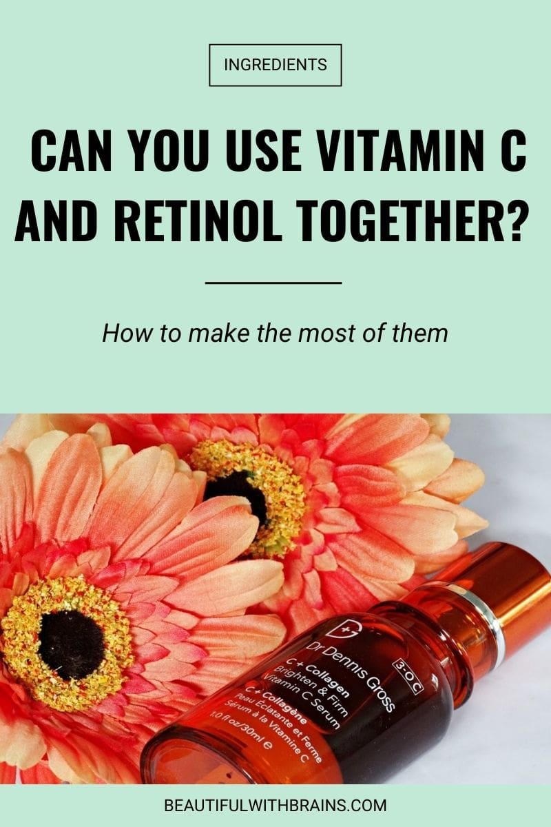 can you use retinol and vitamin c together