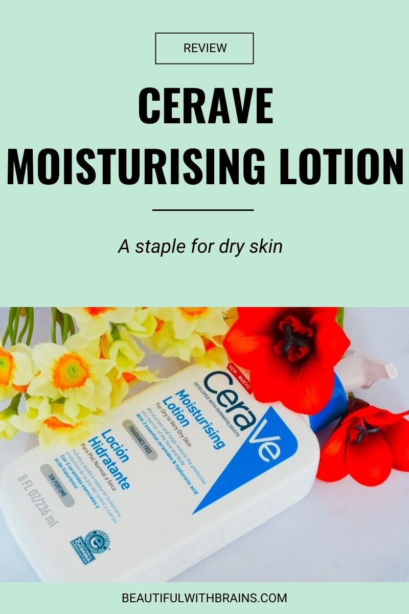 cerave moisturising lotion review