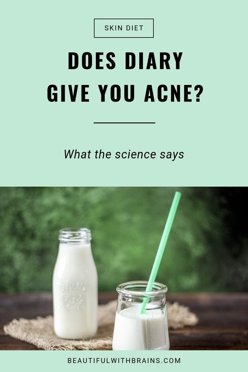 does dairy give you acne