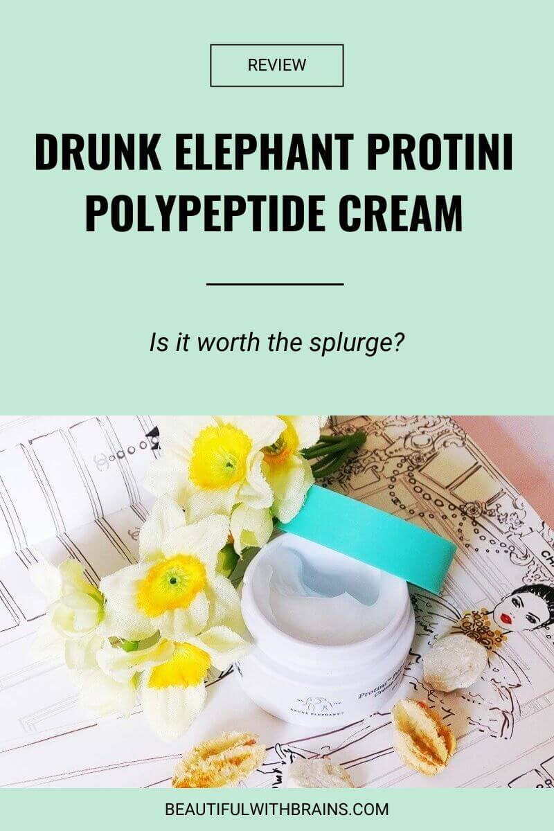 drunk elephant protini polypeptide cream review