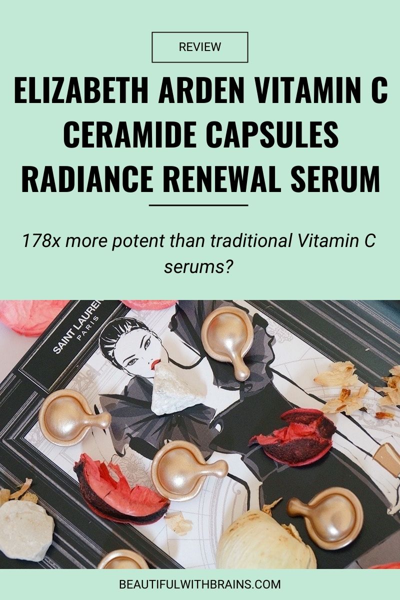Elizabeth Arden Vitamin C Ceramide Capsules Radiance Renewal Serum review