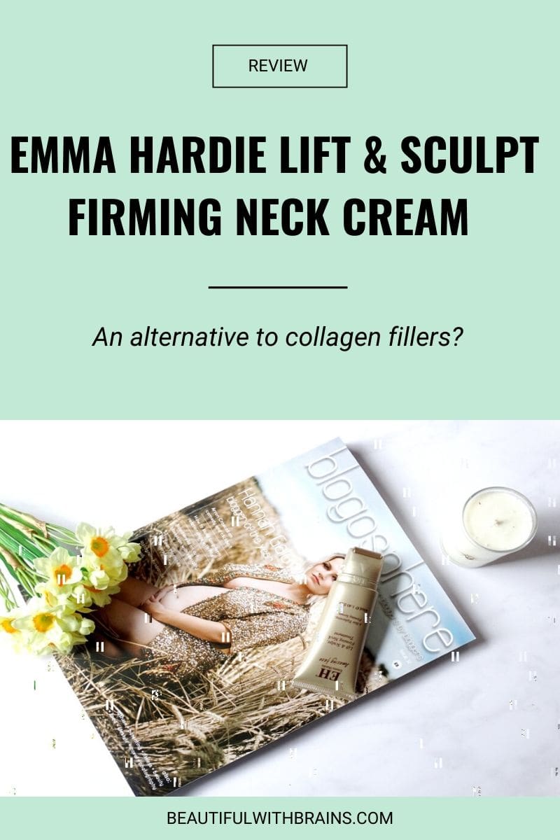 Emma Hardie Lift & Sculpt Firming Neck Cream review