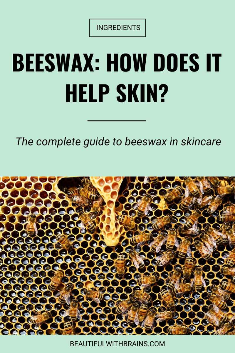 how beeswax helps skin