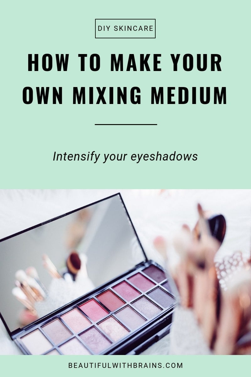 how to make your own mixing medium tutorial