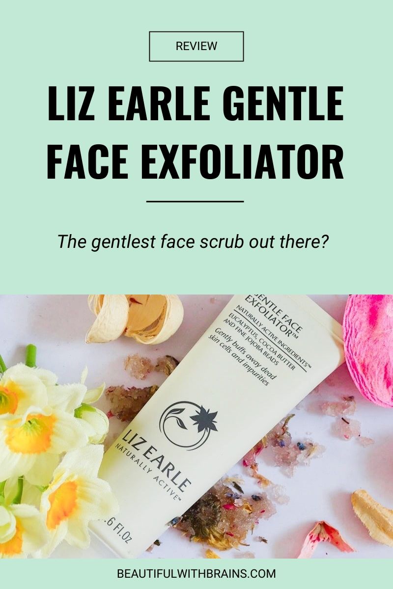 liz earle gentle face exfoliator review