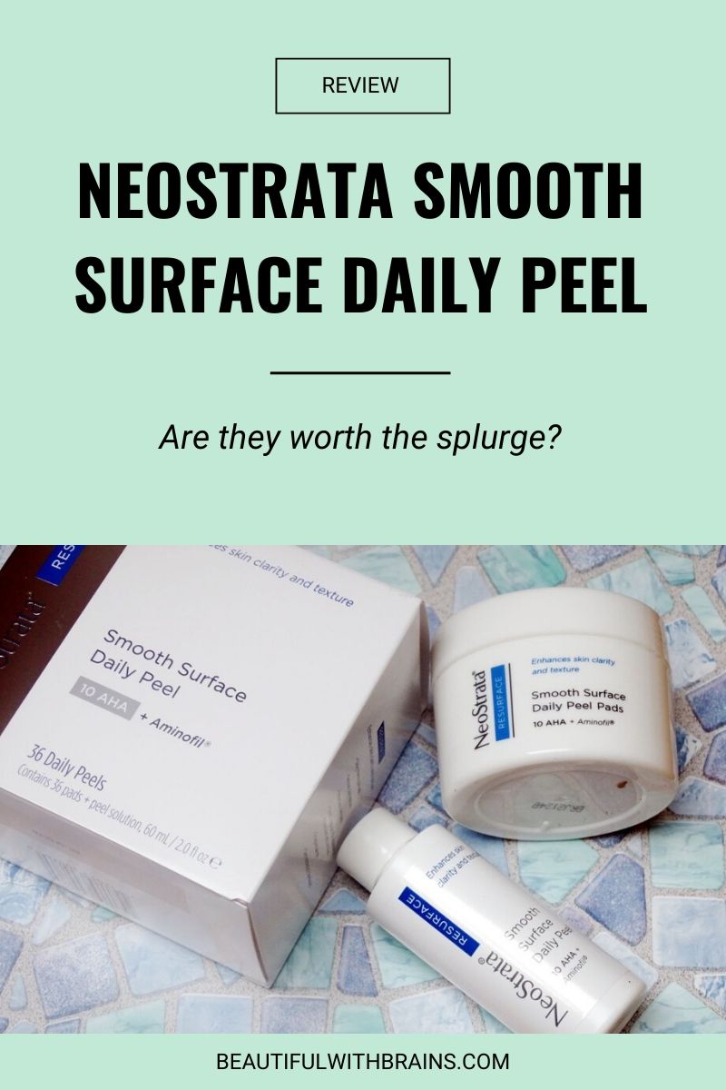 Neostrata Smooth Surface Daily Peel review