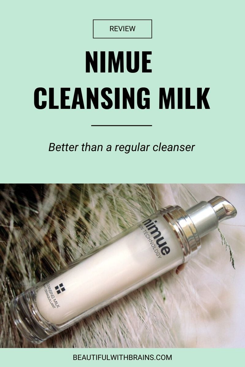 nimue cleansing milk review
