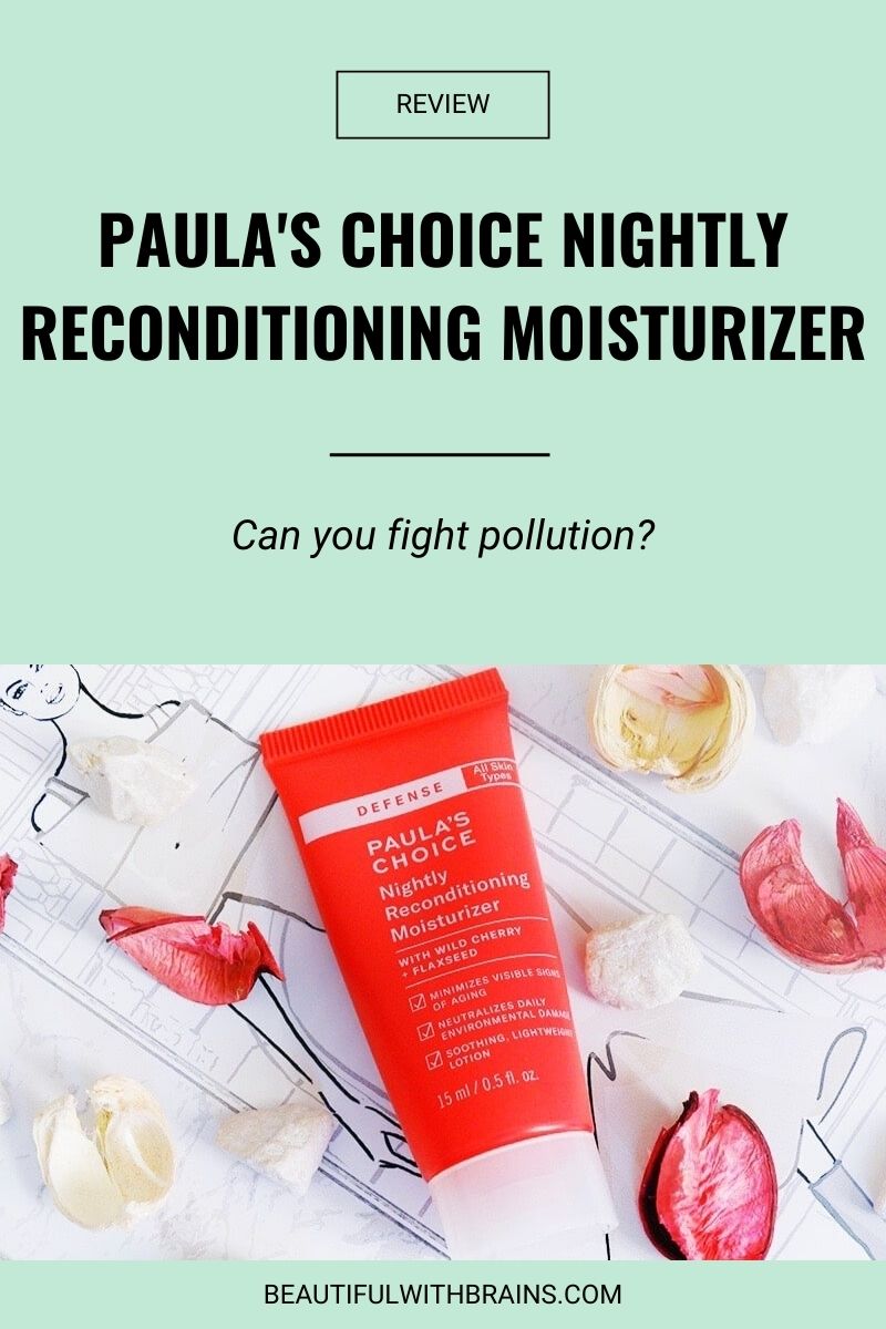 Paula's Choice Nightly Reconditioning Moisturizer review