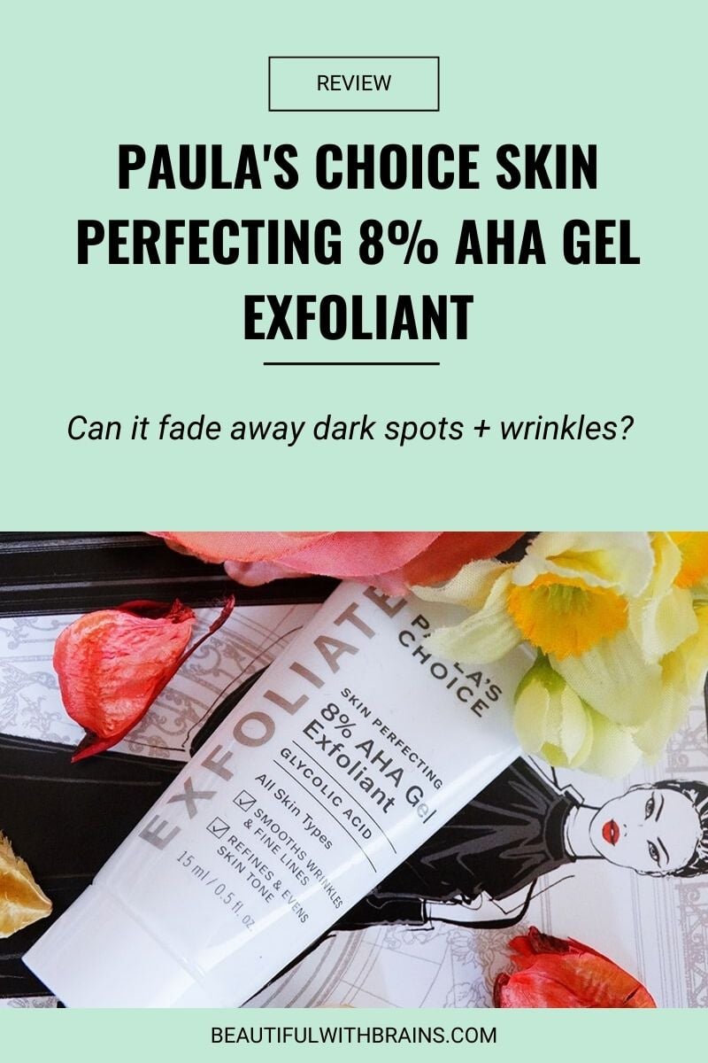 Paula's Choice Skin Perfecting 8% AHA Gel Exfoliant review