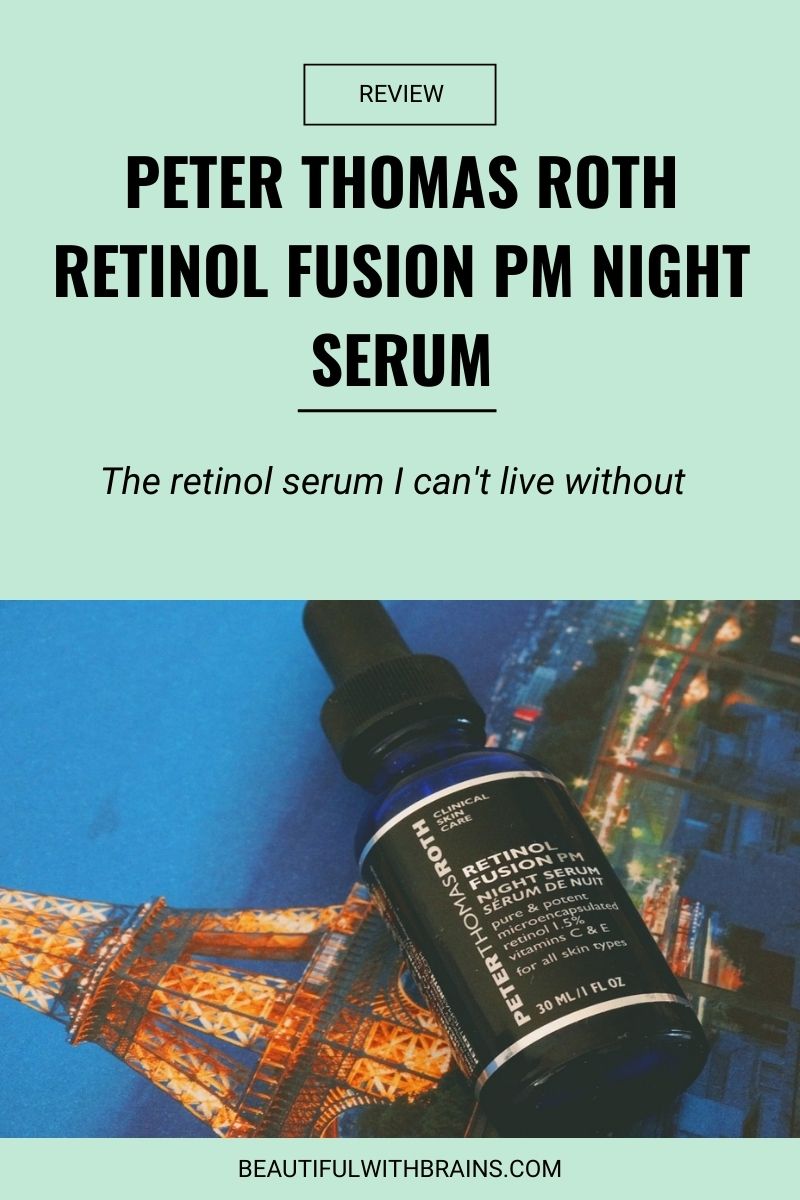 Peter Thomas Roth Retinol Fusion PM Night Serum review