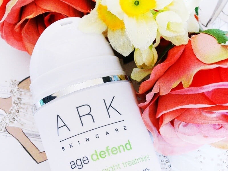 review ark skincare age defend regenerating. night treatment