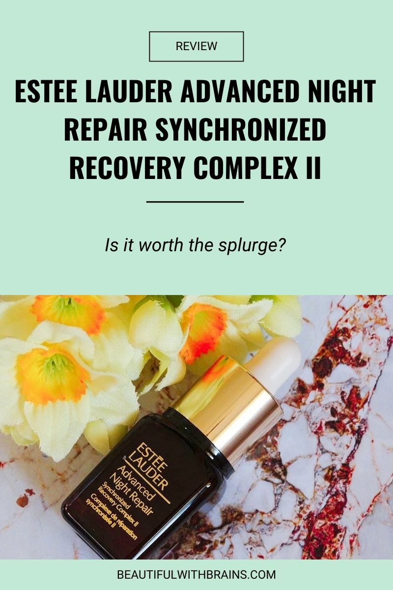 review estee lauder advanced night repair synchronized recovery complex II
