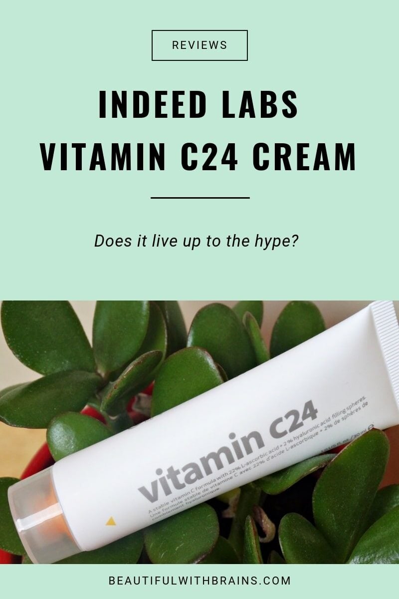 review indeed labs vitamin c24 cream