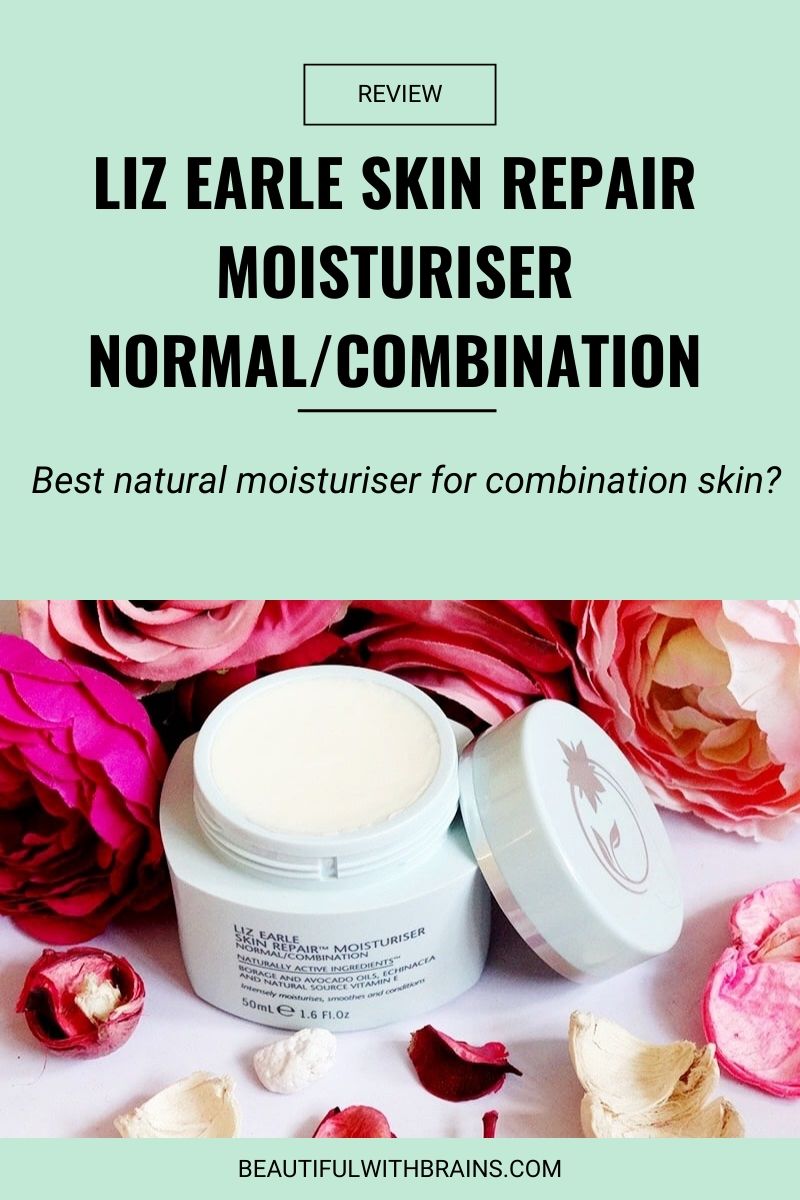 review liz earle skin repair moisturiser normal combination