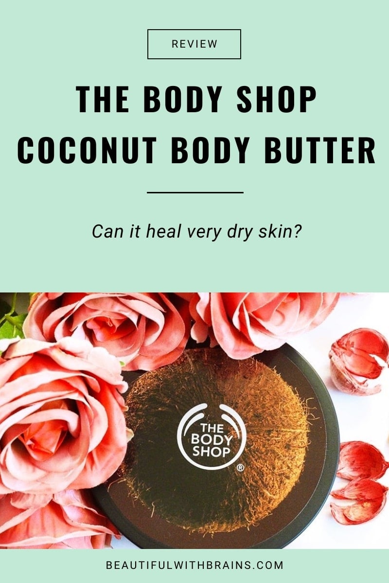 review the body shop coconut body butter