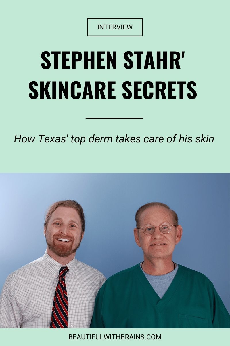 Stephen Stahr skincare interview