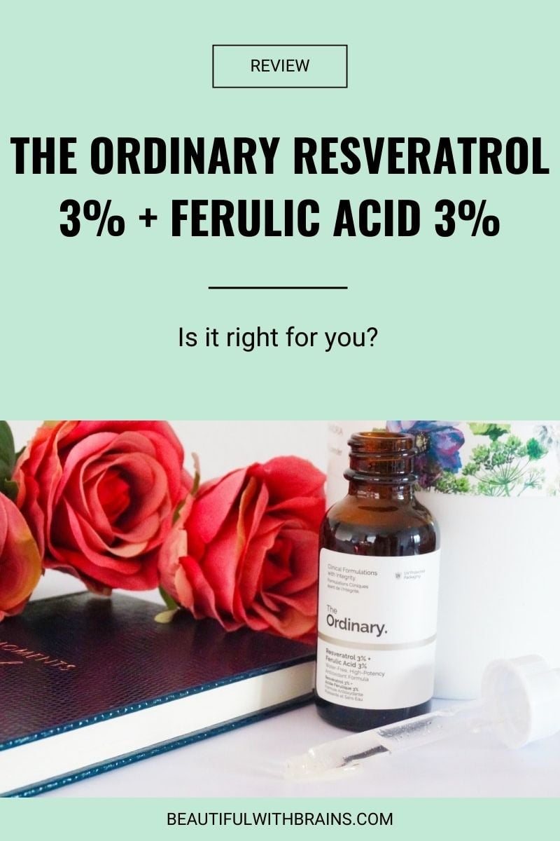 The Ordinary Resveratrol 3% + Ferulic Acid 3% review