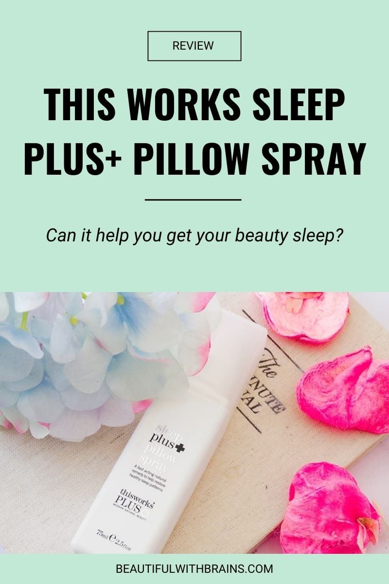 This Works Sleep Plus+ Pillow Spray review