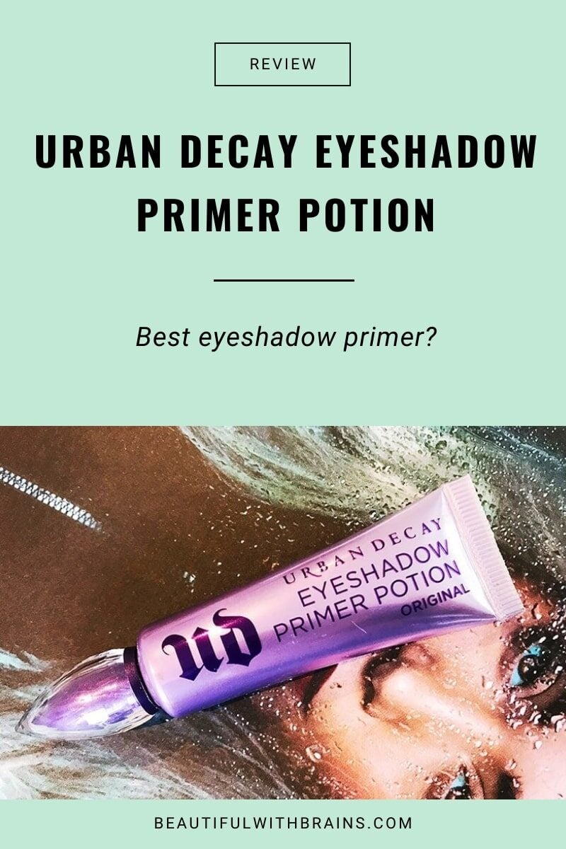 urban decay eyeshadow primer potion review