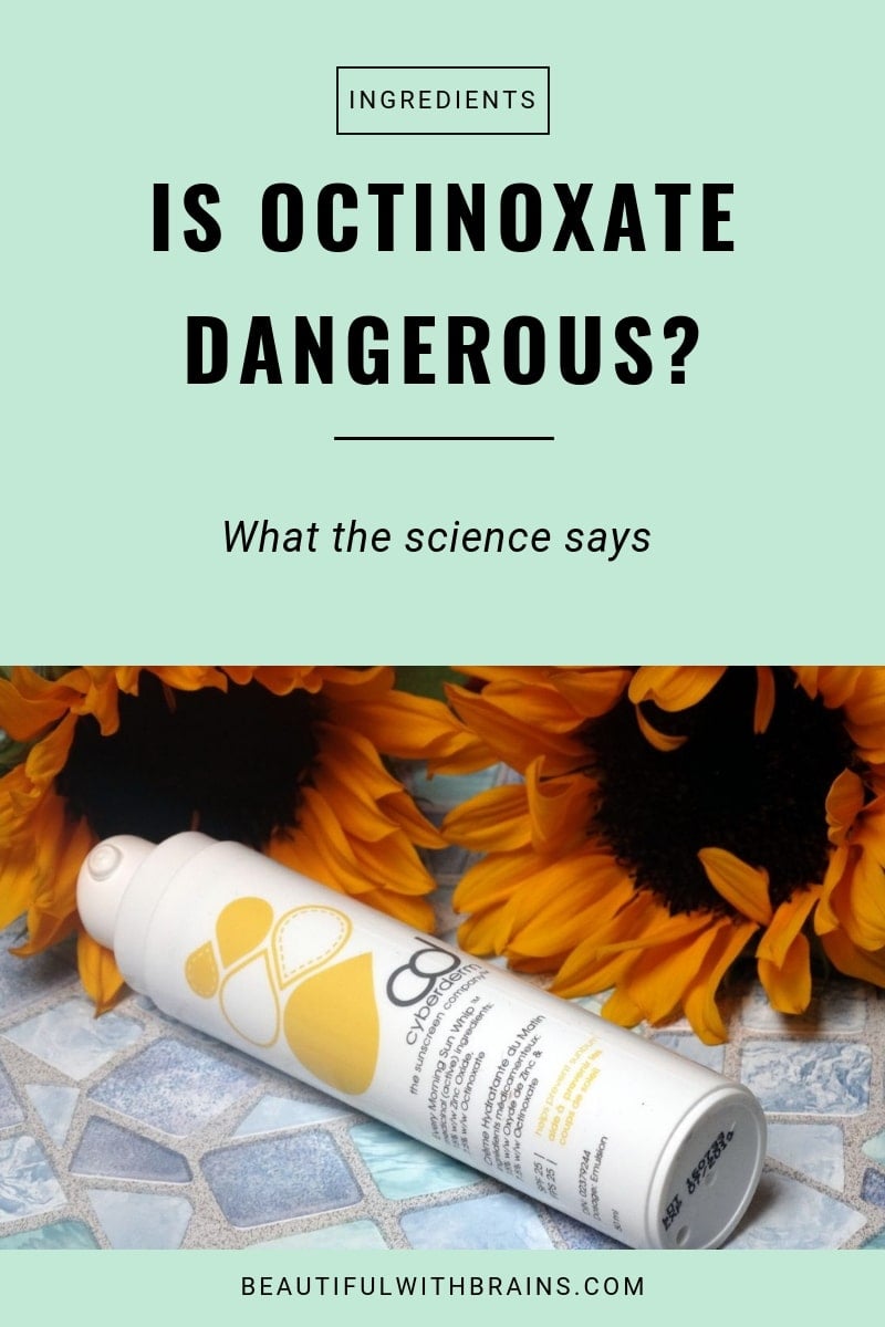 why octinoxate in sunscreen is not dangerous
