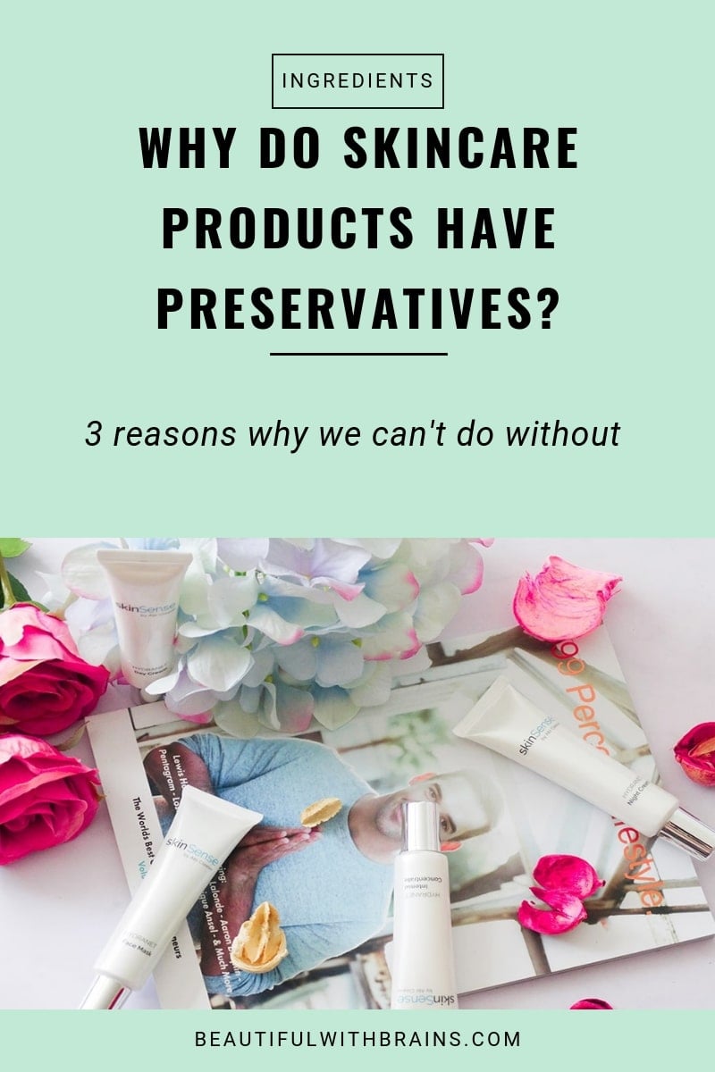 why preservatives are used in skincare products